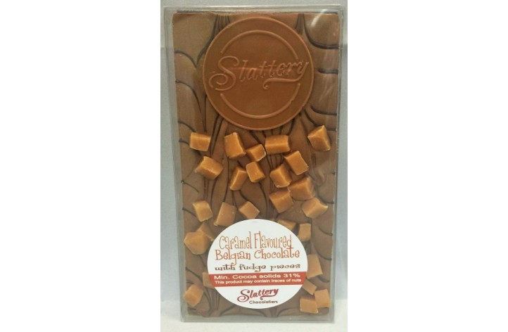 Small Caramel Chocolate Bar with Fudge 